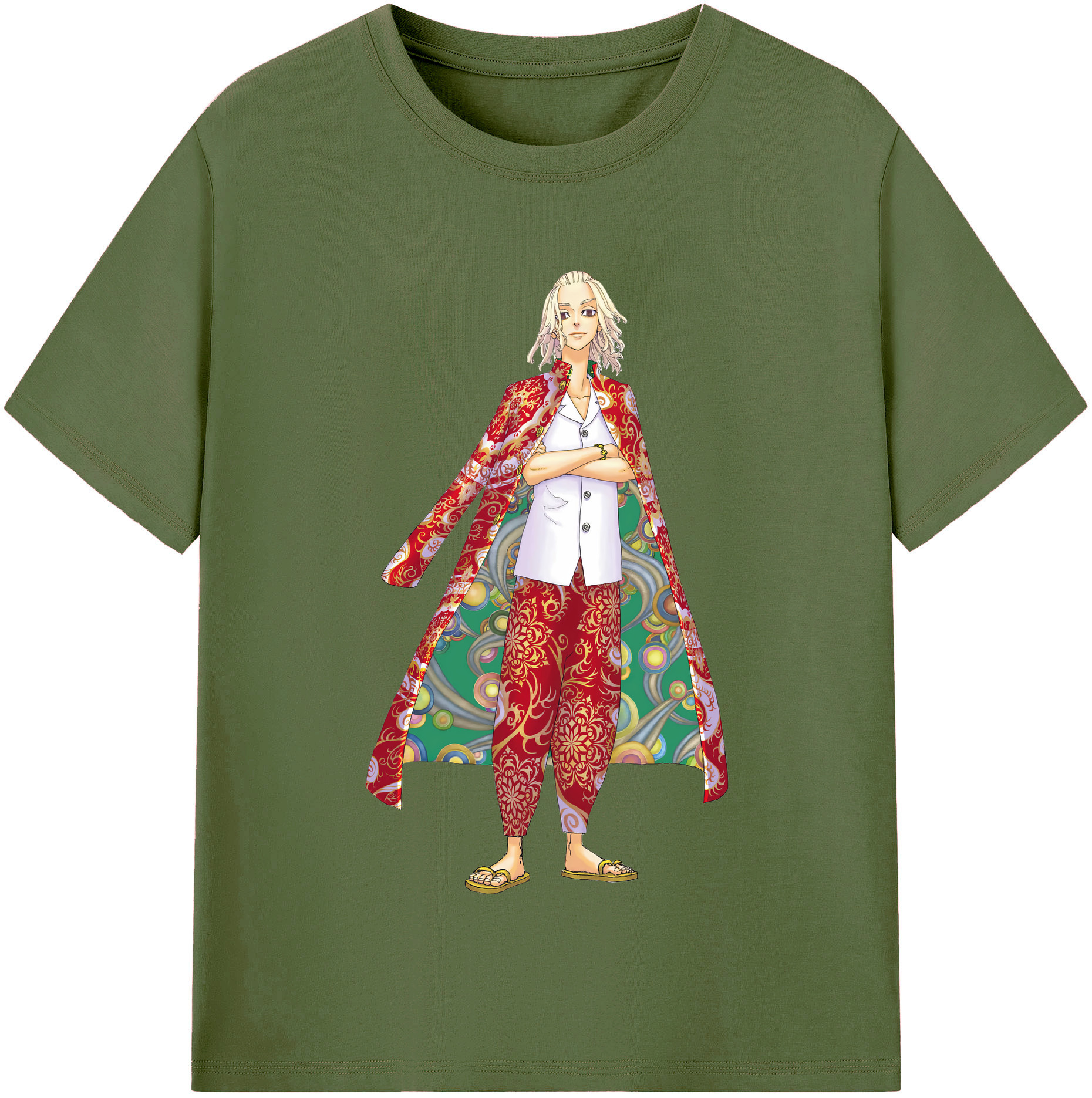 （画像用） 東京リベンジャーズ Tokyo Revengers 綿100％半袖Tシャツ（フロントプリント）